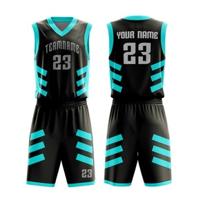 Uniforme de basket-ball pour enfants de qualité supérieure, personnalisé, 100% polyester respirant, vêtements de sport sans manches - Product Image 2