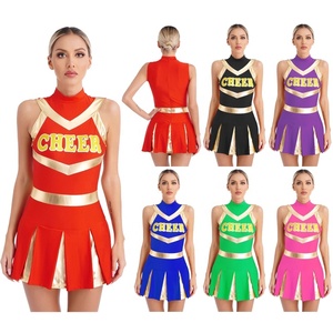 Costume Da Cheerleader Per Bambine - Vestito Con Maniche Corte/lunghe Irregolari E Cappuccio, Per Halloween, Feste E Cosplay, Taglie 4-12 Anni