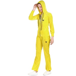 Diseño de logotipo personalizado nueva moda invierno mujer 2 piezas casual mujer chándal algodón polar chándales para mujer - Product Image 1