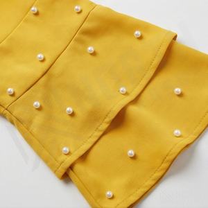 2025 OEM Kimono Abaya pour femmes musulmanes, en tissu polyester épais, doux et très extensible, col en V, manches longues, pour fêtes, Ramadan, mariages - Product Image 5