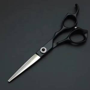 Ciseaux professionnels pour laisser des mèches de cheveux, lame en acier inoxydable, 30 dents, pour droitiers, manche long, usage en salon - Product Image 4