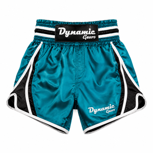 Pantalones Cortos de Boxeo Unisex de Secado Rápido y Cómodos, Color Azul, Abertura Lateral, Artes Marciales, Elásticos en Cuatro Direcciones, Transpirables - Product Image 3