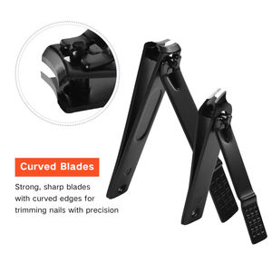 Set Profesional Clásico de Manicura y Pedicura, Kit de Cuidado de Uñas de Acero Inoxidable, Estuche de Viaje con Cierre de Cremallera, Alta Calidad - Product Image 4