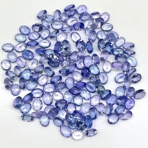 Tanzanita Natural de Corte Ovalado, Color Azul Violeta, Piedras Preciosas Sueltas de 4x3mm, Piedra Semipreciosa Brillante, Lote de Piedras Preciosas al por Mayor - Product Image 2