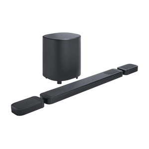 Black Soundbar Speaker System With Subwoofer Wireless Headphones <b>Remote</b> <b>Control</b> for <b>TV</b> Home Entertainment - Product Image 2