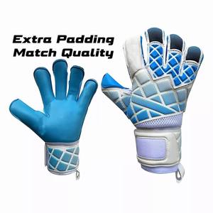 Guantes de Portero de Fútbol Profesional de Alta Calidad, Deportivos, Unisex, Negros, Rojos, Blancos, Azules, con Cierre de Velcro, Antideslizantes y Transpirables - Product Image 3