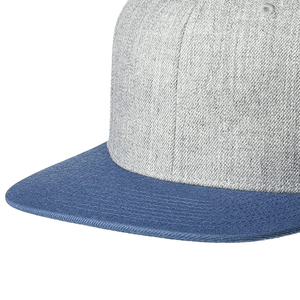 Nuevas gorras snapback para hombre con logo/colores personalizados, antiarrugas, transpirables, de primera calidad, a precio económico. - Product Image 3