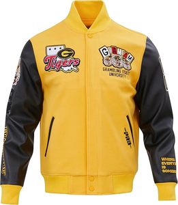 Veste universitaire en laine Ransom pour hommes, style campus - Product Image 1