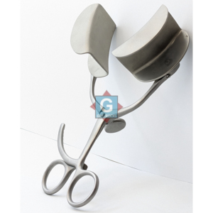 Écarteur abdominal manuel Collin à deux lames, auto-serrant, en acier inoxydable réutilisable, haute qualité, gris, référence 1414-10, Autocalv - Product Image 4