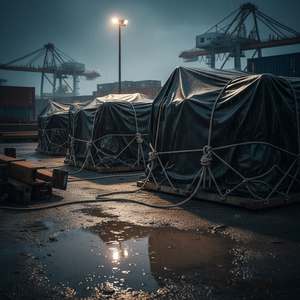 Lona de Carga Ultra Resistente Recubierta de PVC, Lona de Carga Súper Gruesa y Resistente para Cubrir Camiones, Remolques y Contenedores - Product Image 5