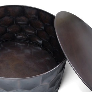 โต๊ะกาแฟโลหะ Metal Muse Terra สไตล์โมเดิร์นมินิมอล หน้าโต๊ะทรงกลม สำหรับเฟอร์นิเจอร์ห้องนั่งเล่น - Product Image 3