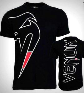 For Men's Black Short Sleeve T-Shirt Yellow Snake Logo Strike Fight Print Front Design Quick Dry Anti-UV Breathable UPF50+ - Product Image 2