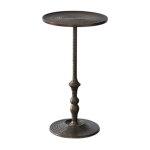 Modern <b>Round</b> Iron Coffee <b>Table</b> Industrial Design Durable Living Room Furniture Handmade End <b>Table</b> On Sale - Product Image 6