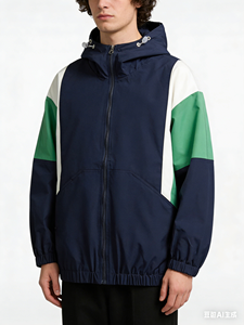 Chaqueta Cortavientos de Nailon y Poliéster de Alta Calidad, Diseño Personalizado OEM, Venta al Por Mayor, Nuevo Estilo, Sin Reseñas - Product Image 5