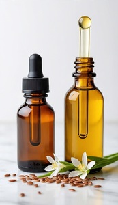 น้ำมันลินสีดสกัดเย็นบริสุทธิ์ 100% สำหรับนวด บำรุงผิว และอโรมาเธอราพี จำหน่ายแบบขายส่ง - Product Image 4