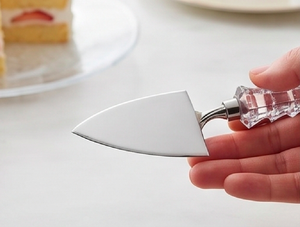 Handmade Cake Server <b>Set</b> In Stainless Steel With Elegant Acrylic Handle Perfect For Cake Cutting And Celebrations Flatware - Product Image 2