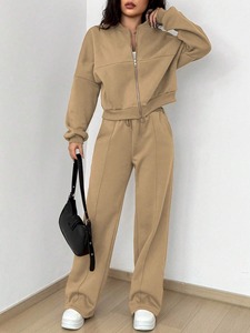 Wholesale Tracksuit Men <b>Women</b> Two Piece Zipper <b>Jacket</b> Pants Gym Training Sportswear Custom Logo ONEAPEX INTERNATIONAL - Product Image 1