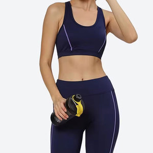 Soutien-gorge de sport pour femme, maintien élevé, rembourré, bretelles réglables, maille respirante, yoga, course à pied, fitness, entraînement, sans couture - Product Image 4