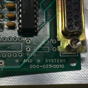 M&W Systems 000-025-0010 PCB de un Solo Canal - Equipo y Piezas de Semiconductores de Confianza de Marca Global - Product Image 3