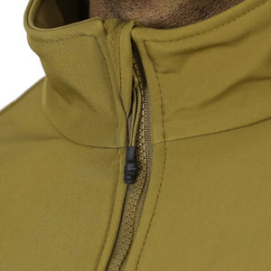 Nouvelle arrivée, veste softshell pour homme, chaude pour l'hiver, imperméable, fermeture éclair sur le devant, doublure en polaire douce, pour le travail et les voyages - Product Image 3
