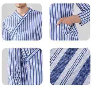 Bata de Hospital Reutilizable y Duradera, Uniforme Unisex para Pacientes con Cierre Completo en la Espalda, en Mezcla de Algodón para Hospitales y Centros de Salud - Product Image 4