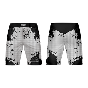 Pantalones Cortos de Artes Marciales Mixtas Fightbro Personalizados, 100% Algodón Elástico, Logotipo Frontal, Secado Rápido, Transpirables - Product Image 3