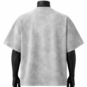 T-shirt décontracté en coton à manches courtes pour homme, style vintage, streetwear, coupe oversize, écologique, idéal pour l'été - Product Image 2