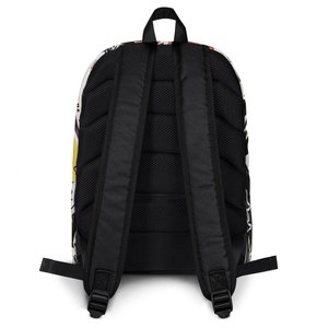 Sac à dos élégant pour homme en cuir véritable, imperméable et léger, motif graffiti, grande capacité de rangement, compartiment pour ordinateur, raffiné - Product Image 6