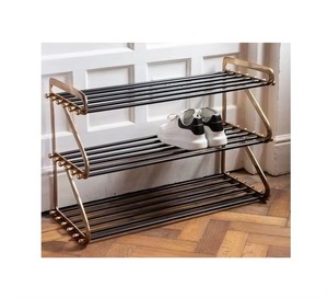 El resistente zapatero metálico garantiza un rendimiento duradero, lo que lo convierte en una solución de almacenamiento confiable para años de uso diario. - Product Image 4