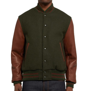 <b>Varsity</b> <b>Jackets</b>, Custom Satin Baseball <b>Jackets</b>, <b>Bomber</b> <b>Jackets</b> College Baseball <b>jacket</b> for <b>men</b> - Product Image 5