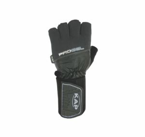 Gants de musculation rembourrés avec design sans doigts et sangle de maintien solide pour les séances de musculation, haltères et entraînements de force - Product Image 3