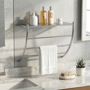 Modern Cast Iron Bathroom Shelving with Heater Home Storage Towel Racks MIT Household Furniture Wholesale on <b>Shopee</b> and EBay - Product Image 1