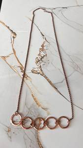 High Quality <b>Copper</b> Necklace with Elegant Pendant Lightweight Comfortable Jewelry for Everyday Fashion Styling - Product Image 5