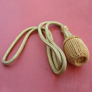 พู่ห้อยดาบทองคำหรือเงิน แบบใหม่ คุณภาพเยี่ยม  รับสั่งทำพู่ดาบตามแบบ - Product Image 5