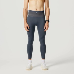 Leggings de sport d'hiver pour hommes grande taille, couleur unie, compression, personnalisables, vente en gros - Product Image 6