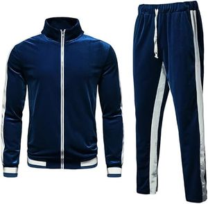 Service OEM, ensemble de jogging pour homme, coupe classique, délavé à l'acide, 100% coton, séchage rapide, léger, streetwear d'hiver, uni - Product Image 1