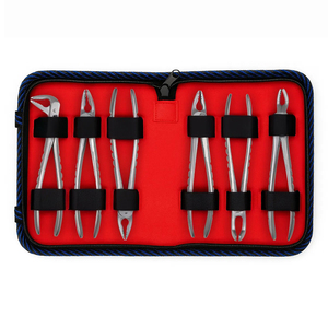 Kit de Fórceps Quirúrgicos Dentales Ijrak de 6 Piezas, Acero Inoxidable, Instrumentos Quirúrgicos Ortodónticos Manuales Clase I, Plata, CE - Product Image 6