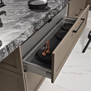 Juego de Gabinetes de Cocina Modulares de Lujo Modernos para Villa, Estilo Americano, Personalizados por JY Project, Venta al Por Mayor - Product Image 6