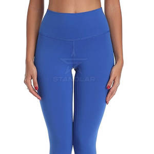 Pantalones de Yoga con Diseño de Logotipo Personalizado, Cintura Elástica, Venta Directa de Fábrica, Ropa de Gimnasio con Servicio OEM - Product Image 6