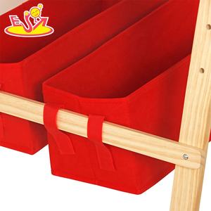 热销双面木制儿童艺术画架-多合一可调式绘图板，带纸卷和存储W12B275 - Product Image 2