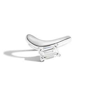 แหวนเพชรทรงหยดน้ำเคลือบเมฆ ทองคำแท้ 14K รับรองโดย IGI ของขวัญสำหรับงานหมั้น งานแต่งงาน และวันครบรอบ - Product Image 6