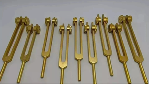 Mars International Osteo Gold Ensemble de 4 diapasons lestés pour la guérison des os, des ligaments, des nerfs et des muscles. - Product Image 3