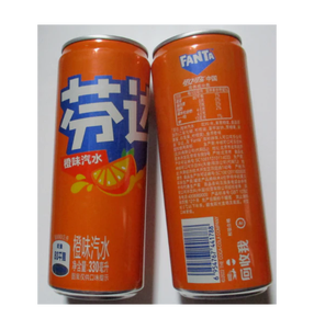 Boîtes et bouteilles de Fanta chinoises en gros - Saveurs populaires (orange, raisin, pêche) pour les marchés d'exportation mondiaux - Product Image 1