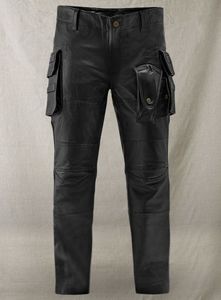 Pantalones de Cuero de Brad Pitt - Product Image 1