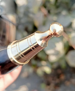 Fabricante indio de alta calidad de cuerno de beber de búfalo Natural cuerno de beber vikingo tallado antiguo cuerno de vaca para beber vikingo - Product Image 5
