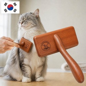 Cepillo de madera para eliminar el pelo de mascotas, diseño duradero, cerdas suaves para el cuidado canino, cuidado de mascotas, eficiencia en el aseo de animales. - Product Image 5