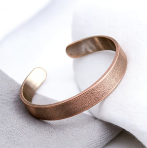 New High Quality Vintage Fashion Magnetic Energy Open-Ended Electroplated <b>Copper</b> Bangle Modern & Traditional Design - Product Image 6