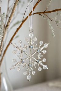 Silver <b>Star</b> Christmas Ornaments Metal Handicraft Decor Traditional Style - Product Image 2