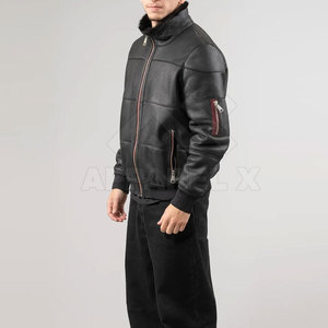 Fashion Wear <b>Men</b> <b>Leather</b> <b>Jacket</b> Best Price <b>Men</b> <b>Leather</b> <b>Jacket</b> Winter Hot Selling <b>Men</b> <b>Leather</b> <b>Jacket</b> - Product Image 2