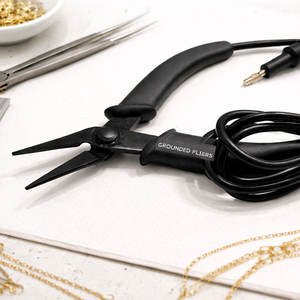 Pince de mise à la terre pour le soudage de bijoux permanents, en acier inoxydable de haute qualité, antistatique, outil professionnel OEM - Product Image 5